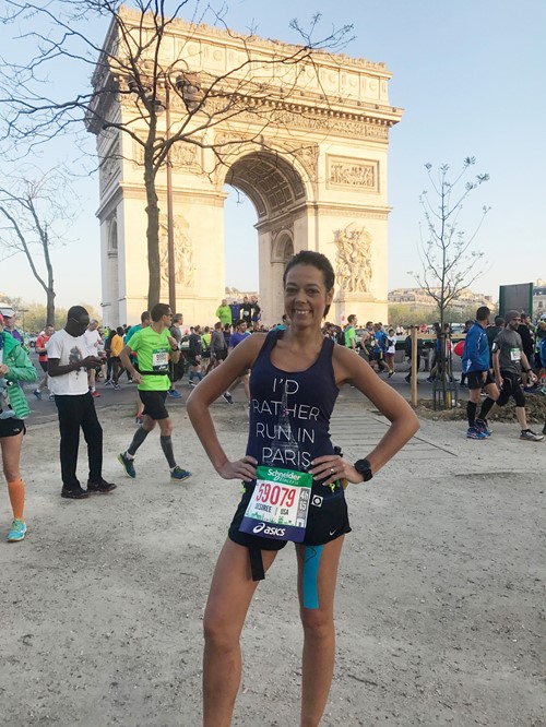 DL's Rotondo completes famous Paris Marathon